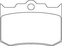 Hawk Performance Non-Asbestos Organic Disc Brake Pads HMC1008