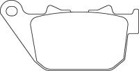 Hawk Performance Non-Asbestos Organic Disc Brake Pads HMC1014