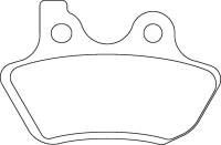 Hawk Performance Non-Asbestos Organic Disc Brake Pads HMC1015
