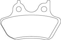 Hawk Performance - Hawk Performance Non-Asbestos Organic Disc Brake Pads HMC1018 - Image 3