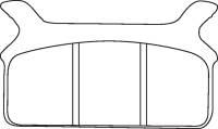 Hawk Performance - Hawk Performance Sintered Metallic Disc Brake Pads HMC5006 - Image 1