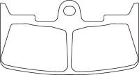 Hawk Performance - Hawk Performance Sintered Metallic Disc Brake Pads HMC5011 - Image 1
