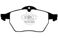 EBC - EBC 99-02 Saab 9-3 Convertible Greenstuff Front Brake Pads - DP21062 - Image 1