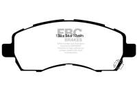 EBC - EBC 97-98 Subaru Impreza 1.8 Greenstuff Front Brake Pads - DP21138 - Image 1