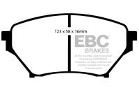 EBC - EBC 01-03 Mazda Miata MX5 1.8 (Sports Suspension) Greenstuff Front Brake Pads - DP21452 - Image 1