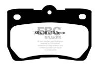 EBC - EBC 06-07 Lexus GS300 3.0 Greenstuff Rear Brake Pads - DP21586 - Image 1