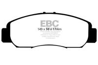 EBC - EBC 06-11 Acura CSX (Canada) 2.0 Greenstuff Front Brake Pads - DP21669 - Image 1