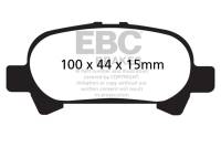 EBC - EBC 00-04 Toyota Avalon 3.0 Greenstuff Rear Brake Pads - DP21715 - Image 1
