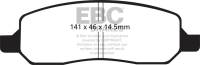 EBC - EBC 06-09 Buick Lucerne 3.8 Greenstuff Rear Brake Pads - DP21770 - Image 1