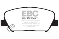 EBC - EBC 11-15 Kia Optima 2.0 Turbo Greenstuff Front Brake Pads - DP21856 - Image 1
