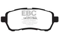 EBC - EBC 10+ Mazda 2 1.5 Greenstuff Front Brake Pads - DP22003 - Image 1