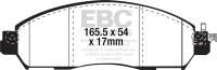 EBC - EBC 2017+ Nissan Leaf Electric Greenstuff Front Brake Pads - DP22310 - Image 1
