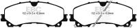 EBC - EBC 13+ Infiniti Q50 3.7 Greenstuff Front Brake Pads - DP23036 - Image 1