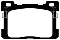 EBC - EBC 2017+ Genesis G90 5.0L Greenstuff Rear Brake Pads - DP23077 - Image 1