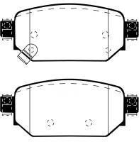 EBC - EBC 2017+ Mazda 3 2.0L Greenstuff Rear Brake Pads - DP23081 - Image 1