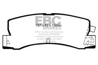 EBC - EBC 89-92 Geo Prizm 1.6 SL Greenstuff Rear Brake Pads - DP2629 - Image 1