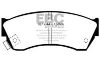 EBC - EBC 97-01 Chevrolet Metro 1.3 Greenstuff Front Brake Pads - DP2762 - Image 1