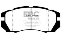 EBC - EBC 95-96 Subaru Impreza 2.2 Greenstuff Front Brake Pads - DP2966 - Image 1