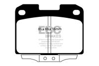 EBC - EBC 94-96 Dodge Stealth 3.0 4WD Redstuff Rear Brake Pads - DP31098C - Image 1