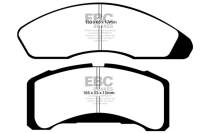 EBC - EBC 78-83 Ford Fairmont 2.3 Redstuff Front Brake Pads - DP31151C - Image 1