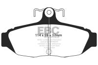 EBC - EBC 87-93 Ford Mustang 5.0 Redstuff Rear Brake Pads - DP31172C - Image 1