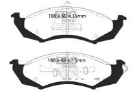 EBC - EBC 89-91 Ford Thunderbird 3.8 Redstuff Front Brake Pads - DP31180C - Image 1