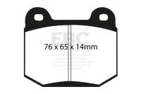 EBC - EBC 99-03 Mitsubishi Lancer Evolution 2.0 Turbo Redstuff Rear Brake Pads - DP31538C - Image 1