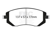 EBC - EBC 04-06 Saab 9-2X 2.0 Turbo Redstuff Front Brake Pads - DP31661C - Image 1