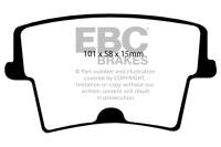 EBC - EBC 05-10 Chrysler 300C 5.7 Redstuff Rear Brake Pads - DP31722/2C - Image 1