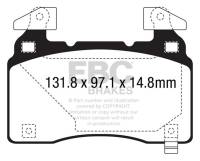 EBC - EBC 14+ Cadillac CTS Vsport 3.6 Twin Turbo Redstuff Front Brake Pads - DP33028C - Image 1
