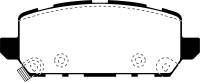 EBC - EBC 2015+ Honda HR-V 1.8L Redstuff Rear Brake Pads - DP33051C - Image 1