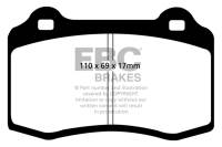 EBC - EBC 92-00 Dodge Viper 8.0 Yellowstuff Front Brake Pads - DP41031R - Image 1