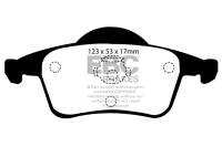 EBC - EBC 01-05 Volvo S60 2.3 Turbo T5 Yellowstuff Rear Brake Pads - DP41231R - Image 1