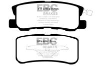 EBC - EBC 11-14 Chrysler 200 3.6 Yellowstuff Rear Brake Pads - DP41407R - Image 1