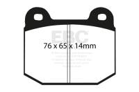 EBC 03-04 Infiniti G35 3.5 (Manual) (Brembo) Yellowstuff Rear Brake Pads - DP41537R