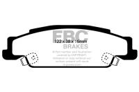EBC - EBC 02-05 Cadillac CTS 2.6 Yellowstuff Rear Brake Pads - DP41646R - Image 1