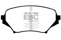 EBC - EBC 06-15 Mazda Miata MX5 2.0 Yellowstuff Front Brake Pads - DP41774R - Image 1