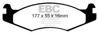 EBC - EBC 92-03 Am General H1 Yellowstuff Front Brake Pads - DP41785R - Image 1