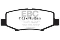 EBC - EBC 06-11 Dodge Nitro 3.7 Yellowstuff Rear Brake Pads - DP41799R - Image 1