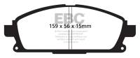 EBC - EBC 01 Infiniti Q45 4.1 Yellowstuff Front Brake Pads - DP41861R - Image 1