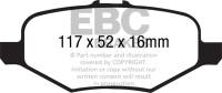 EBC - EBC 13+ Ford Explorer 3.5 Twin Turbo 4WD Yellowstuff Rear Brake Pads - DP41887R - Image 1