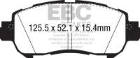 EBC 2018+ Nissan Kicks 1.6L Yellowstuff Front Brake Pads - DP42346R