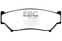 EBC - EBC 98-00 Chevrolet Tracker 1.6 (4 Door) Yellowstuff Front Brake Pads - DP4979R - Image 1
