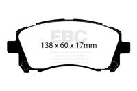 EBC - EBC 01-02 Subaru Impreza 2.0 Turbo WRX Bluestuff Front Brake Pads - DP51134NDX - Image 1