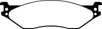 EBC - EBC 05-16 Ford F-450/F-550 Bluestuff Front Brake Pads - DP53038NDX - Image 1