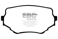 EBC - EBC 99-05 Suzuki Grand Vitara 2.5 Greenstuff Front Brake Pads - DP61099 - Image 1