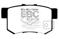 EBC - EBC 05-06 Honda CR-V 2.4 Greenstuff Rear Brake Pads - DP61193/2 - Image 1
