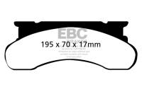 EBC - EBC 77-91 Ford Econoline E250 4.6 Greenstuff Front Brake Pads - DP61258 - Image 1