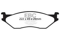EBC - EBC 02-05 Ford Econoline E550 Greenstuff Front Brake Pads - DP61653 - Image 1