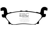 EBC - EBC 05-07 Hummer H3 3.5 Greenstuff Rear Brake Pads - DP61760 - Image 1